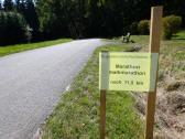  Infotafel fr den Halb-Marathon 